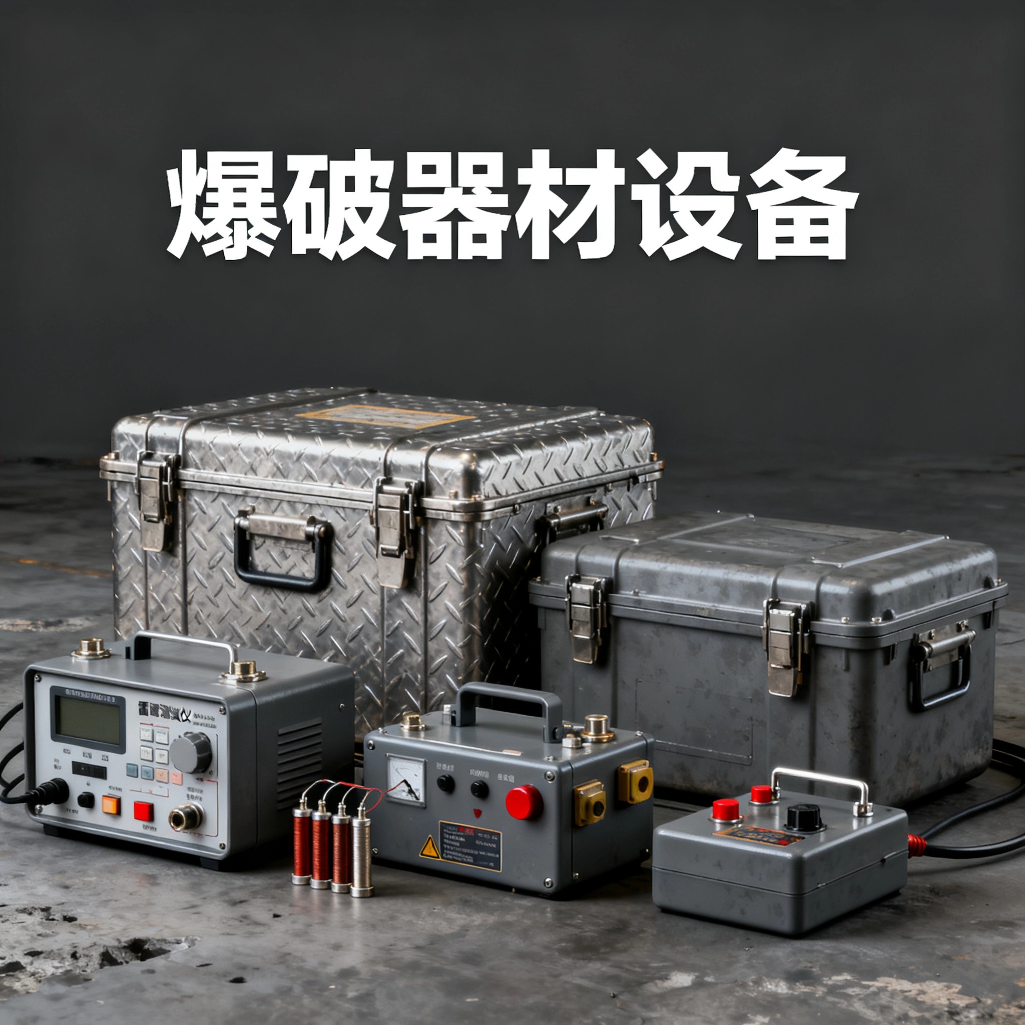 河西爆破工程师的“兵器库”：常用器材一册通